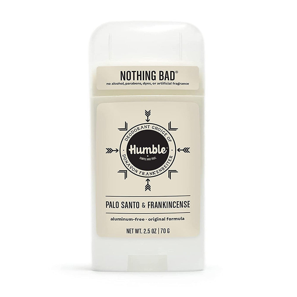 Humble Brands Natural Deodorant, Palo Santo and Frankincense, 2.5 Oz